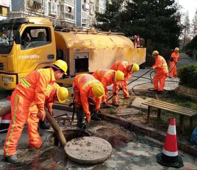 杨林街道市政管道清淤